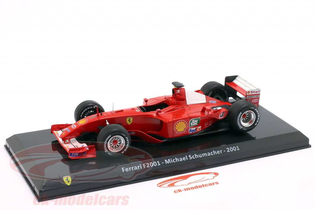 ルックスマート　Ferrari F2001 ミニカー 日本GP 2001 Premium Collectibles 1:24 Michael Schumacher Ferrari F2001 #1