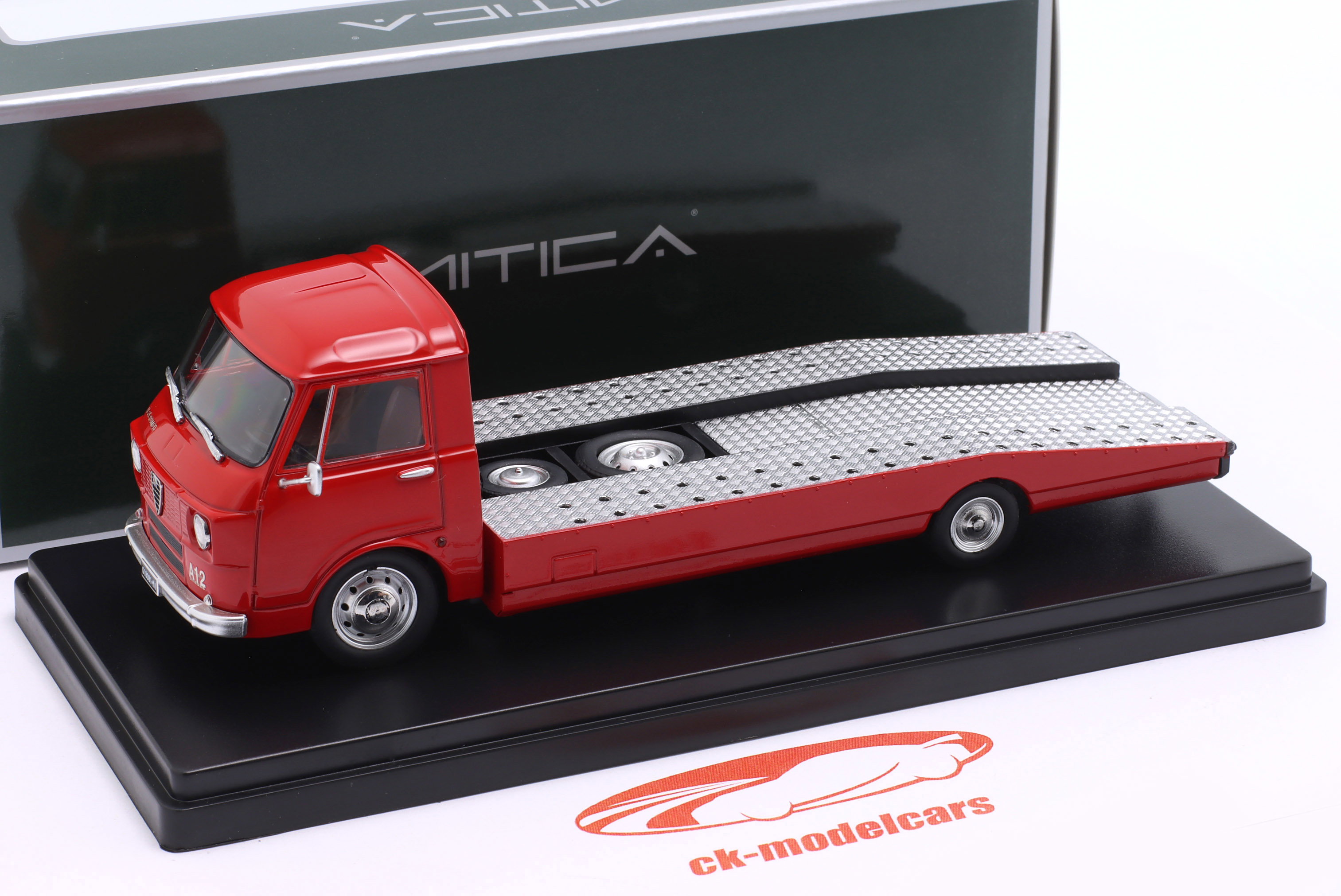 Mitica 1:43 Alfa Romeo A12 (F12) Tow truck year 1967 red 430081-D