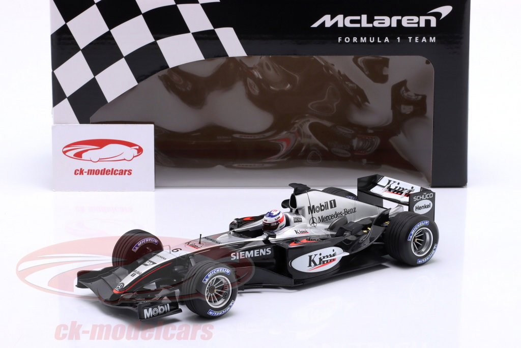 Minichamps 1:18 Kimi Räikkönen McLaren MP4/19B #6 Formula 1 2004