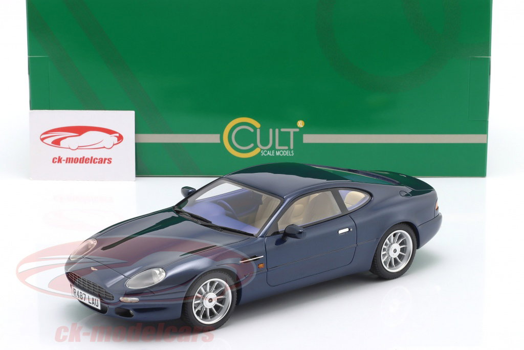 Cult Scale Models 1:18 Aston Martin DB7 Year 1993-1999 mendip blue