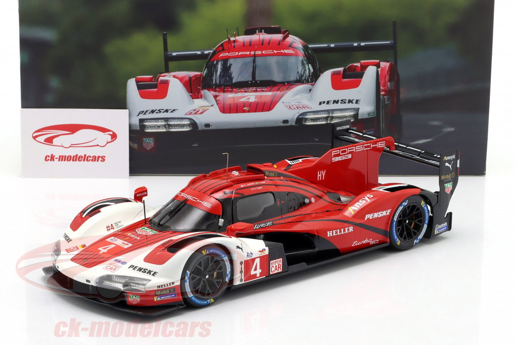 Ixo 1:18 Porsche 963 #4 24h LeMans 2024 Porsche Penske Motorsport