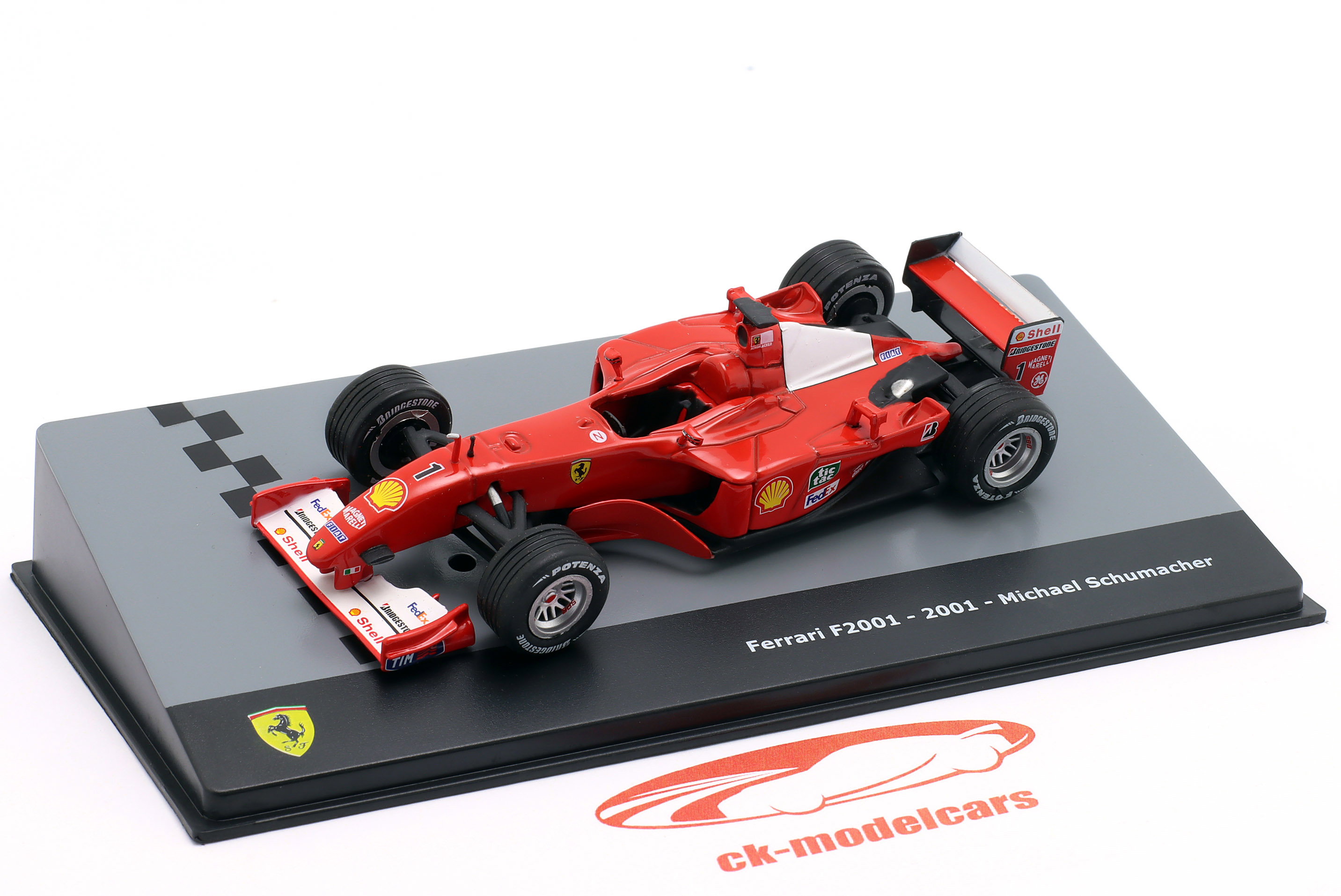 Altaya 1:43 Michael Schumacher Ferrari F2001 #1 Formula 1 World