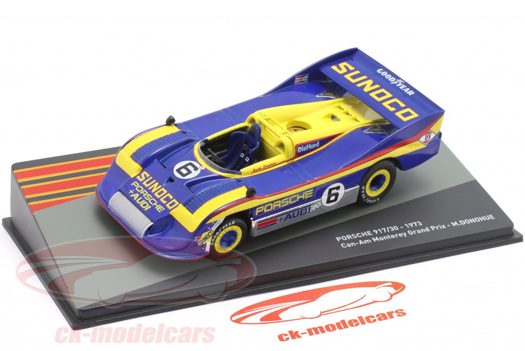 Altaya 1:43 Porsche 917/30 #6 Winner Can-Am Laguna Seca 1973 Mark