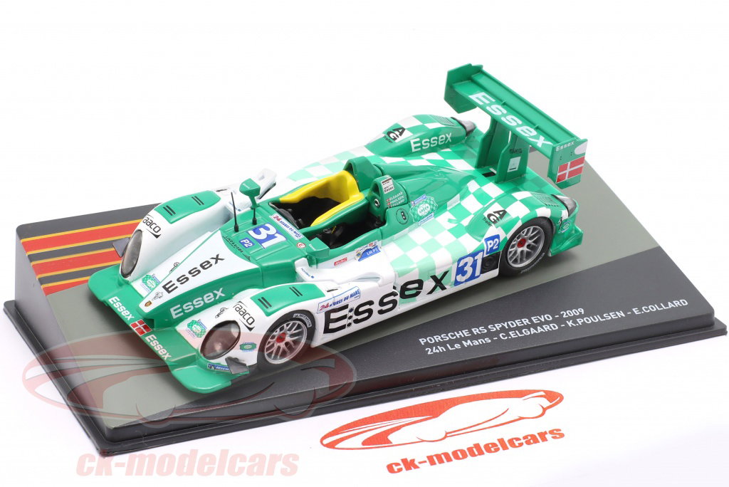 Altaya 1:43 Porsche RS Spyder Evo #31 10th 24h LeMans 2009 Collard