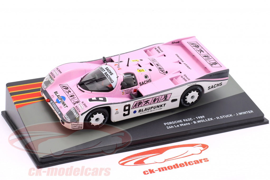Altaya 1:43 Porsche 962C #9 3rd 24h LeMans 1989 Stuck, Wollek