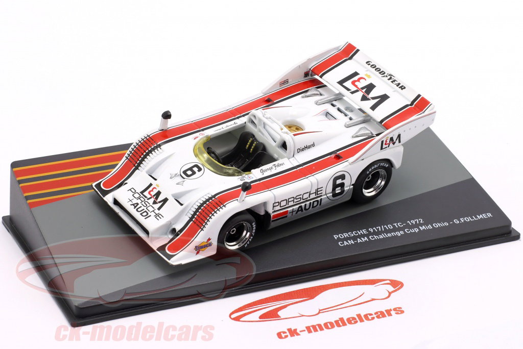 Altaya 1:43 Porsche 917/10 TC #6 勝者 Can-Am Challenge Cup Mid