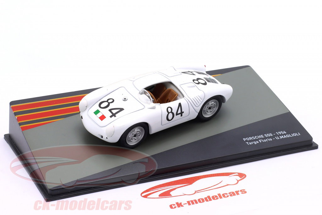 Altaya 1:43 Porsche 550 RS Spyder #84 Winner Targa Florio 1956