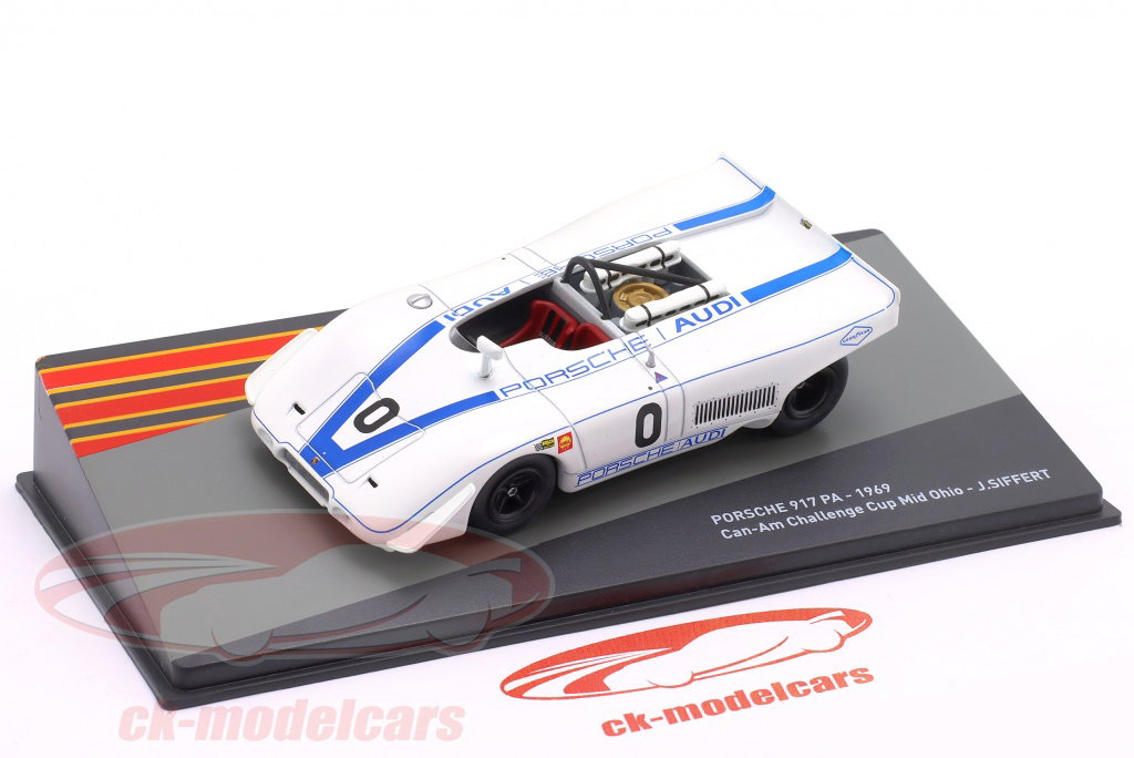 Altaya 1:43 Porsche 917 PA #0 4th Can-Am Mid Ohio 1969 Jo Siffert