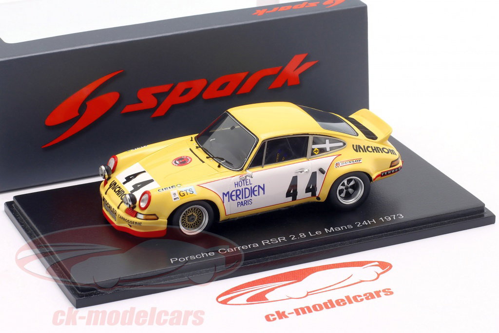 1:43 Porsche 911 Carrera RSR #44 24h LeMans 1973 Piot, Zbinden