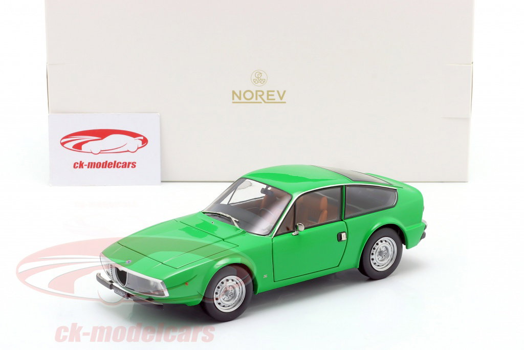 Norev 1:18 Alfa Romeo Junior Zagato year 1969 green 187832 model