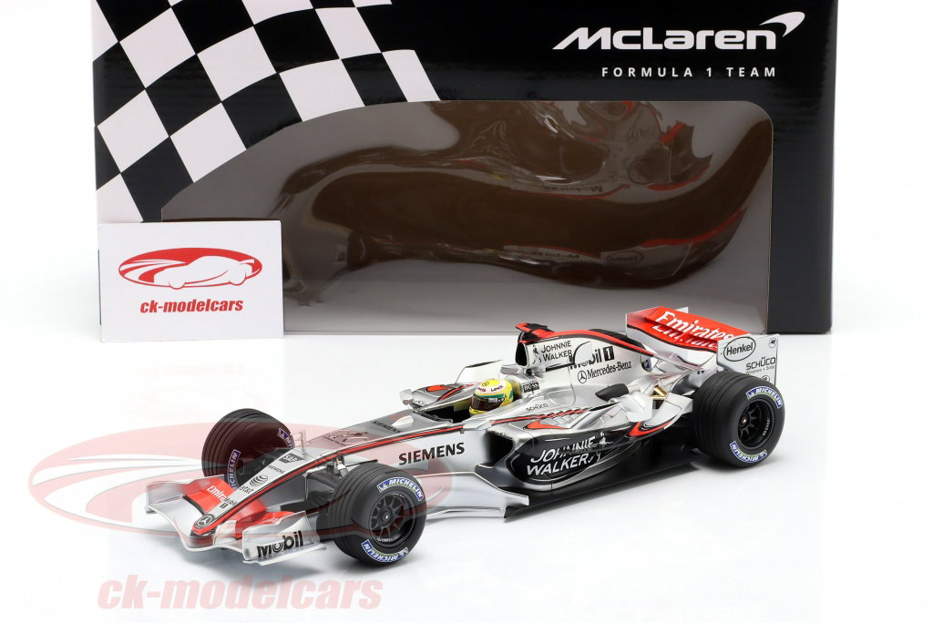 Minichamps 1:18 Lewis Hamilton McLaren MP4/21 Formula 1 Test Jerez