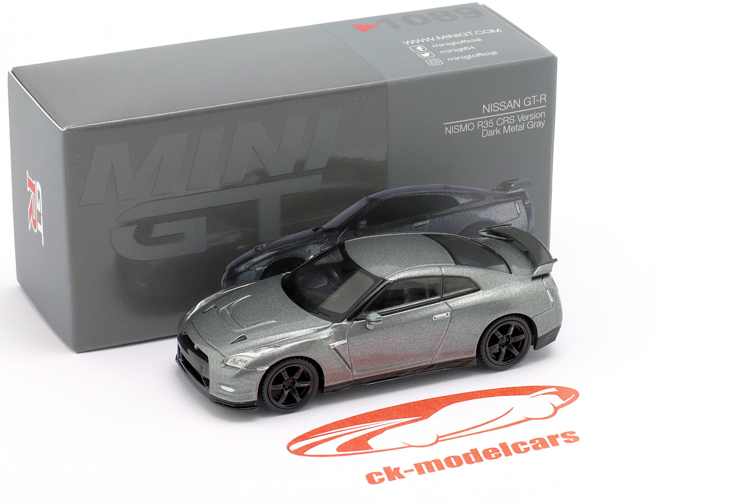 ゲン 日産 GT-R Nismo 2013 R35 CRS True Scale 1:64 Nissan GT-R Nismo (R35) CRS versie 2013