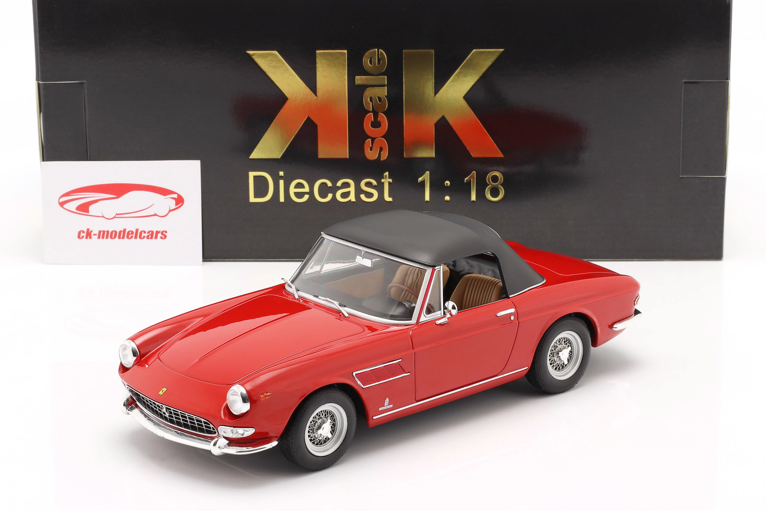 KK-Scale 1:18 Ferrari 275 GTS Pininfarina Spyder year 1964 red