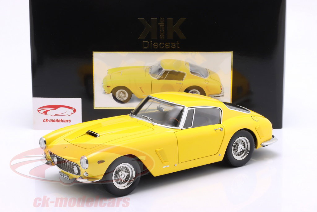 KK-Scale 1:12 Ferrari 250 GT SWB Passo Corto year 1961 yellow