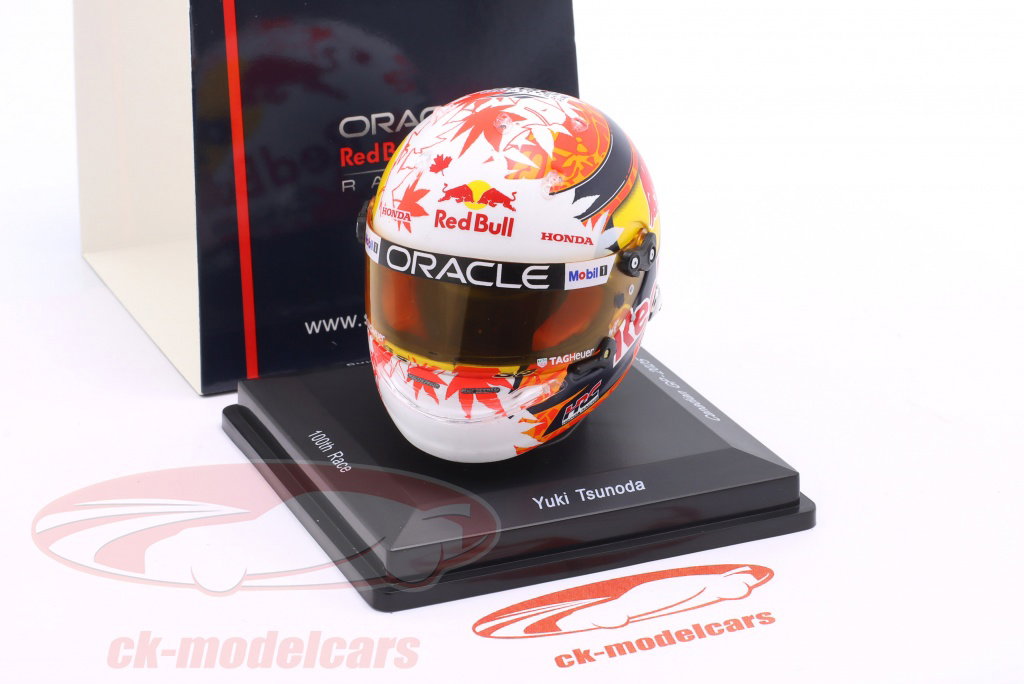 Spark 1:5 Yuki Tsunoda Red Bull Racing #22 100th GP Canada GP