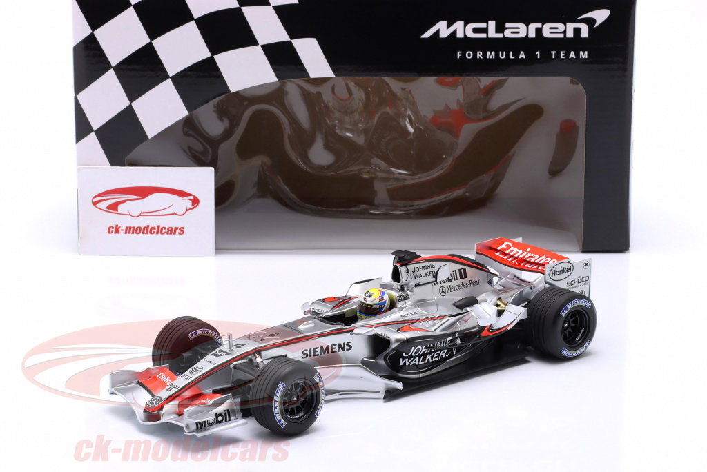 Minichamps　mp4-21 ライコネン Minichamps 1:18 Juan Pablo Montoya McLaren MP4/21 #4 formel 1 2006