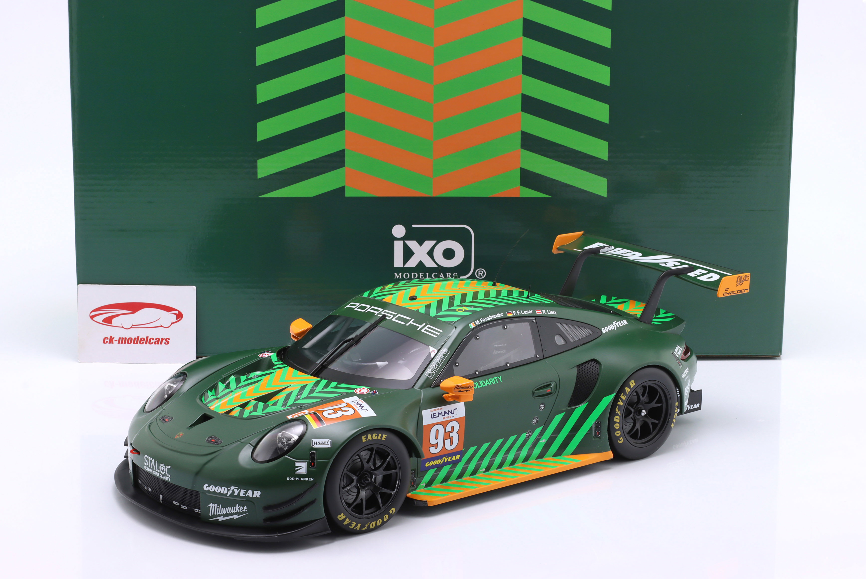 Ixo 1:12 Porsche 911 RSR #93 ELMS 2020 Proton Competition