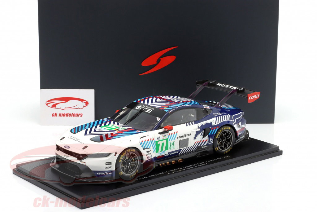 Spark 1:18 Ford Mustang GT3 #77 24h LeMans 2025 Proton Competition