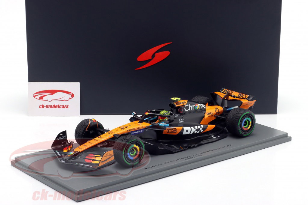 Spark 1:18 Lando Norris McLaren MCL39 #4 Winner Australian GP