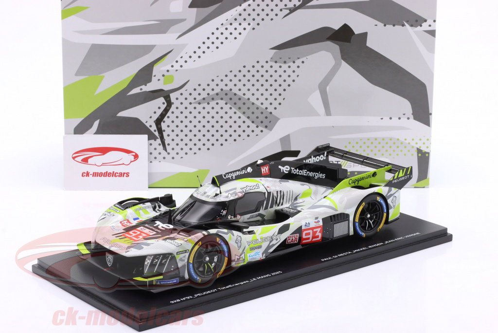 Spark 1:18 Peugeot 9X8 #93 24h LeMans 2025 Vergne, Jensen, di