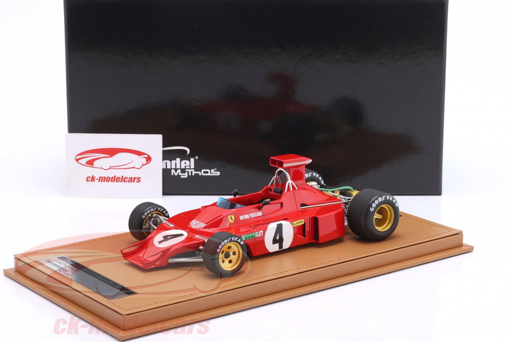 Tecnomodel 1:18 Arturo Merzario Ferrari 312B #4 美国GP 公式1 1973
