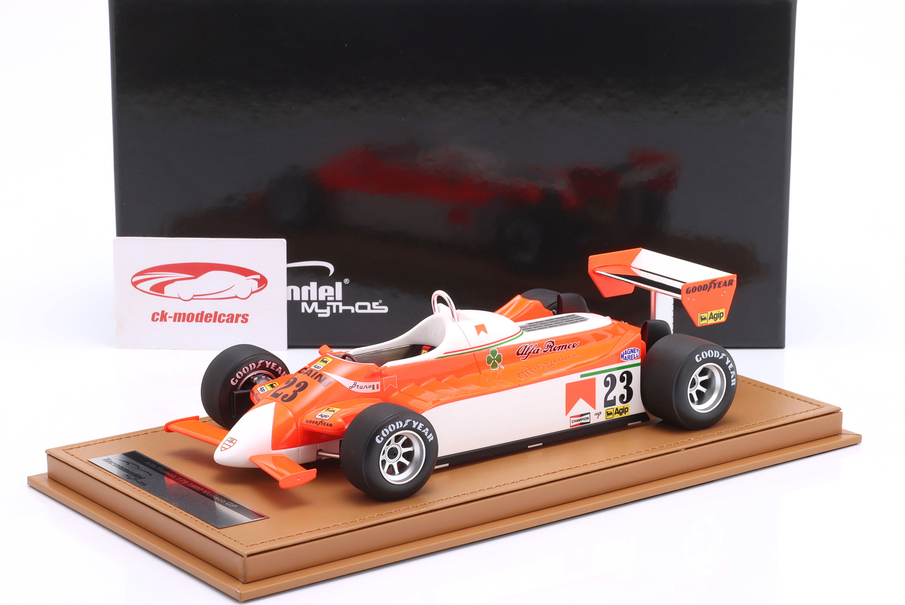 Tecnomodel 1:18 Bruno Giacomelli Alfa Romeo 179 #23 Monaco GP