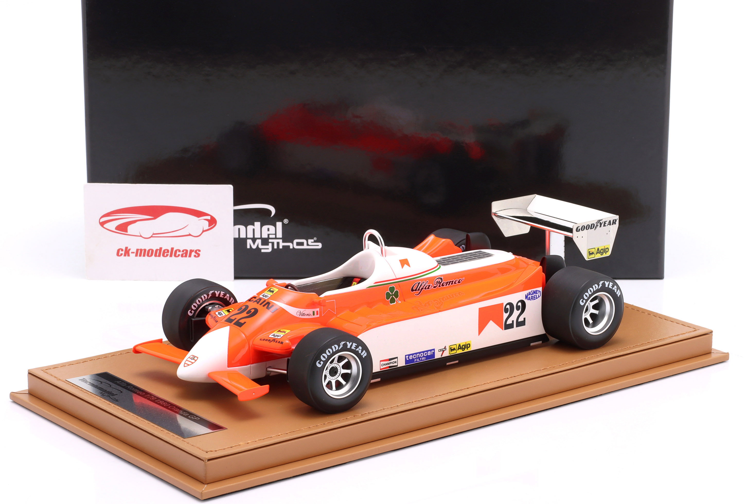 Tecnomodel 1:18 Vittorio Brambilla Alfa Romeo 179 #22 Dutch GP