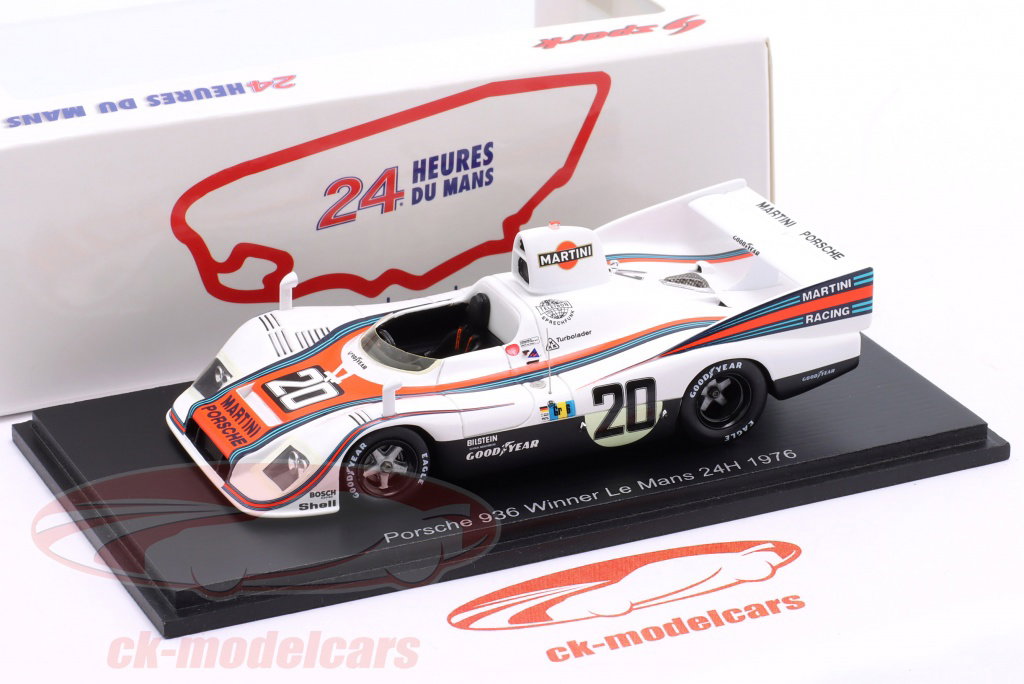 Spark 1:43 Porsche 936 #20 Winner 24h LeMans 1976 Ickx, van Lennep