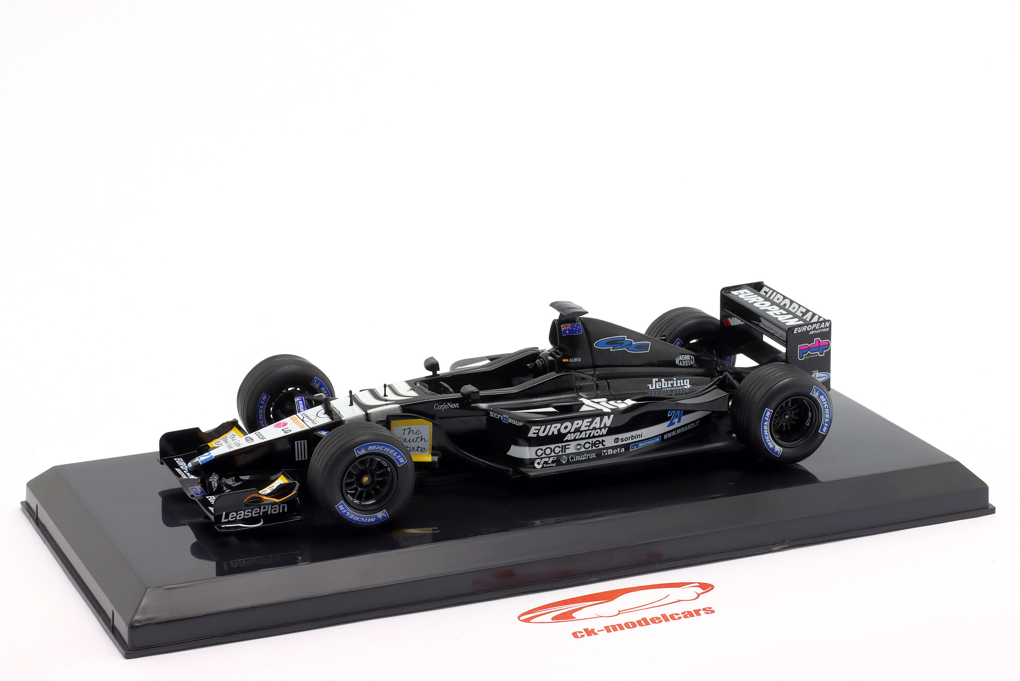 Premium Collectibles 1:24 Fernando Alonso Minardi PS01 #21 fórmula