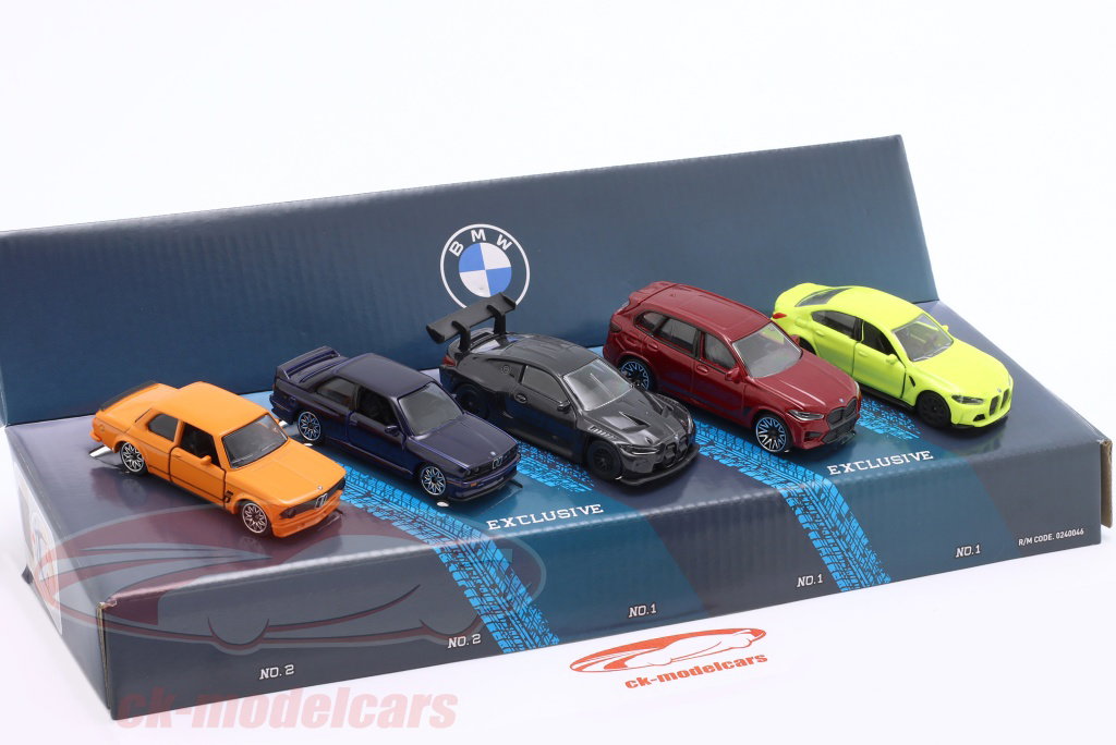 Majorette 1:64 5-Car Set BMW ギフトセット 8502105005 モデル 車