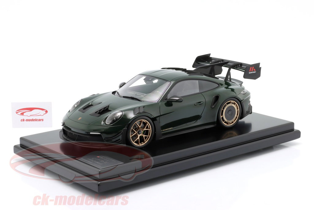 Spark 1:12 Porsche 911 (992) GT3 RS Manthey Kit 2024 brewstergreen