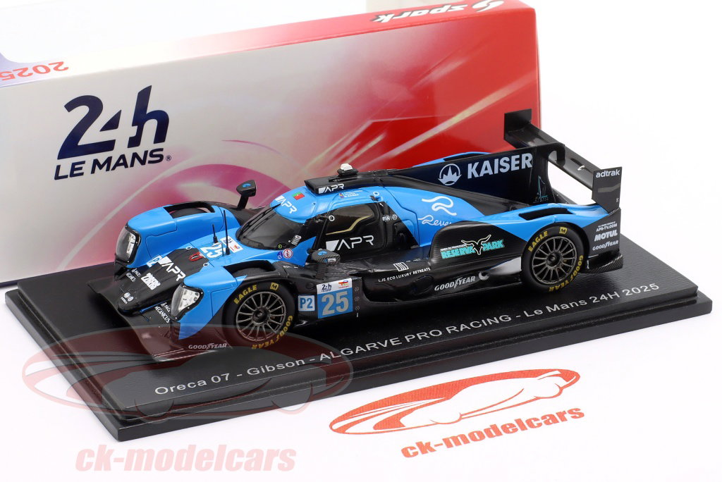 【激レア】SCALA 1/43  2002 DRM モデルカー Spark 1:43 Oreca 07 #25 24h LeMans 2025 Pourchaire, Kaiser, Fluxa