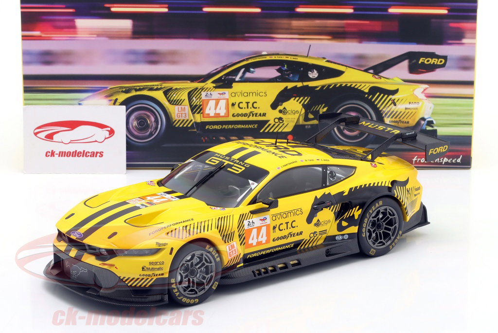 Ixo 1:18 Ford Mustang GT3 #44 24h LeMans 2024 Proton Competition