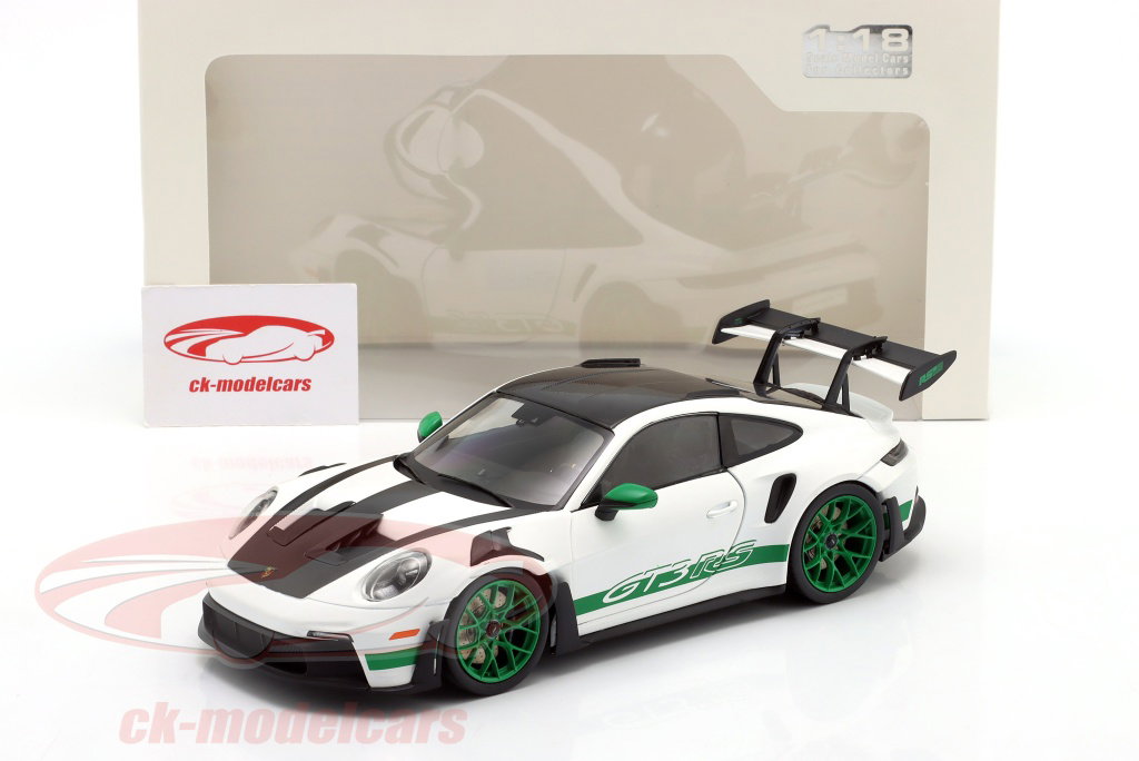 PORSCHE 911 Carrera RS & RSR 限定版 Solido 1:18 Porsche 911 (992) GT3 RS Tribute Carrera RS 2024 白