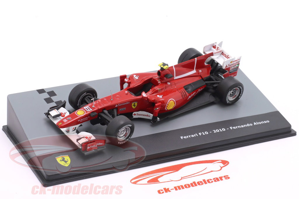 Altaya 1:43 Fernando Alonso Ferrari F10 #8 Formula 1 2010