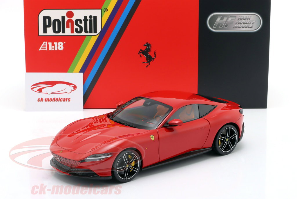 Polistil 1:18 Ferrari Roma year 2019 corsa red 18FE02040-HC