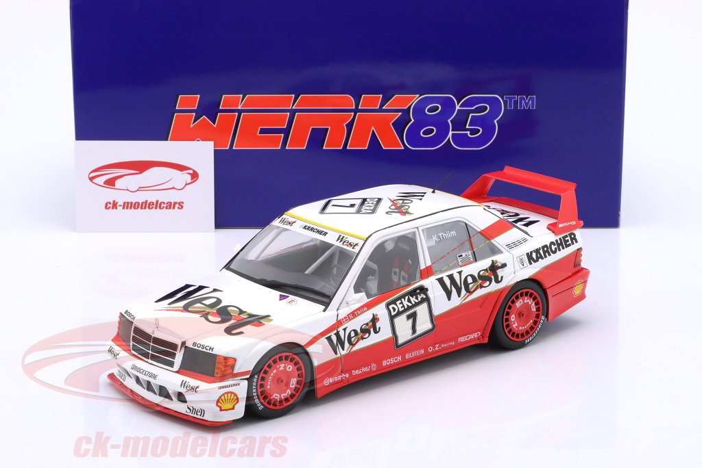 WERK83 1:18 Mercedes-Benz 190E 2.5-16 Evo II #7 DTM 1991 Kurt