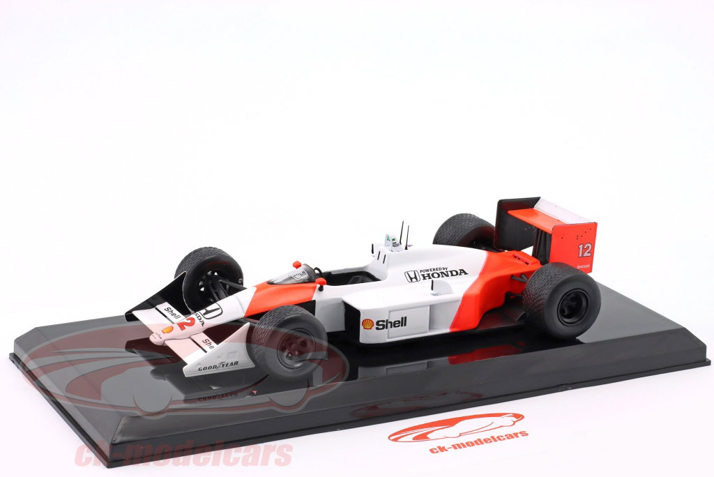 McLaren MP4/4 1988 Ayrton Senna ミニカー Premium Collectibles 1:24 Ayrton Senna McLaren MP4/4 #12 Formule 1