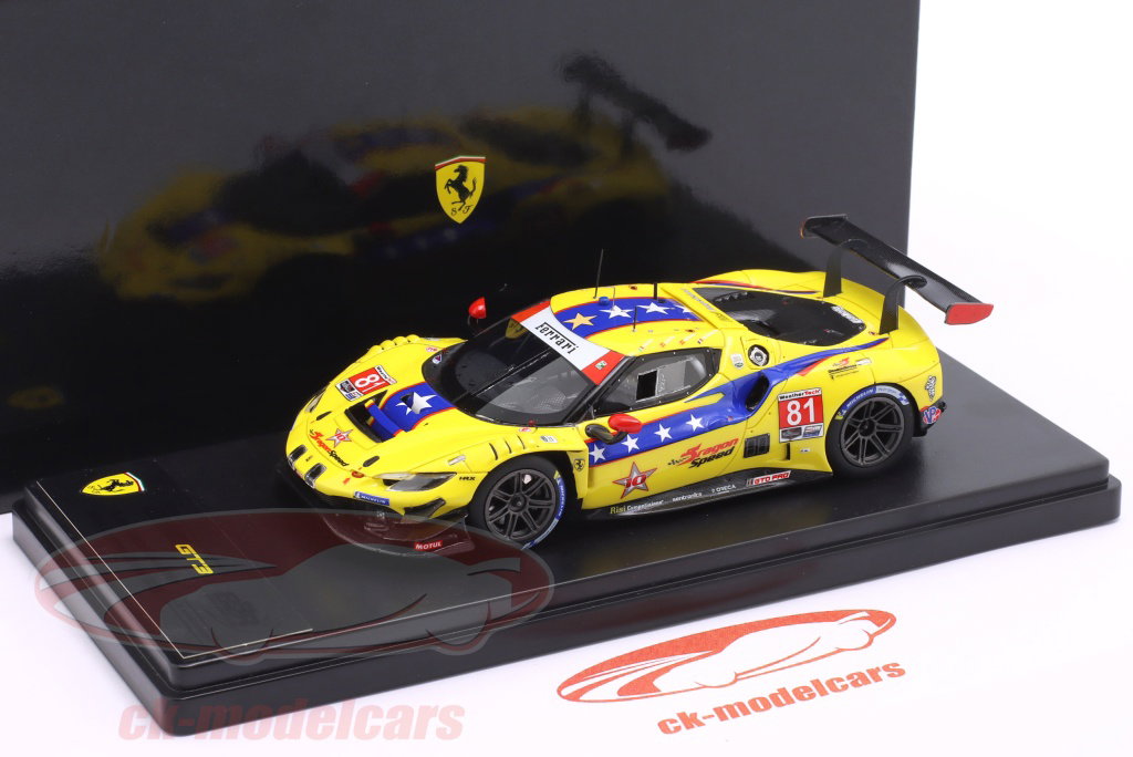 BBR Models 1:43 Ferrari 296 GT3 #81 24h Daytona 2025 DragonSpeed