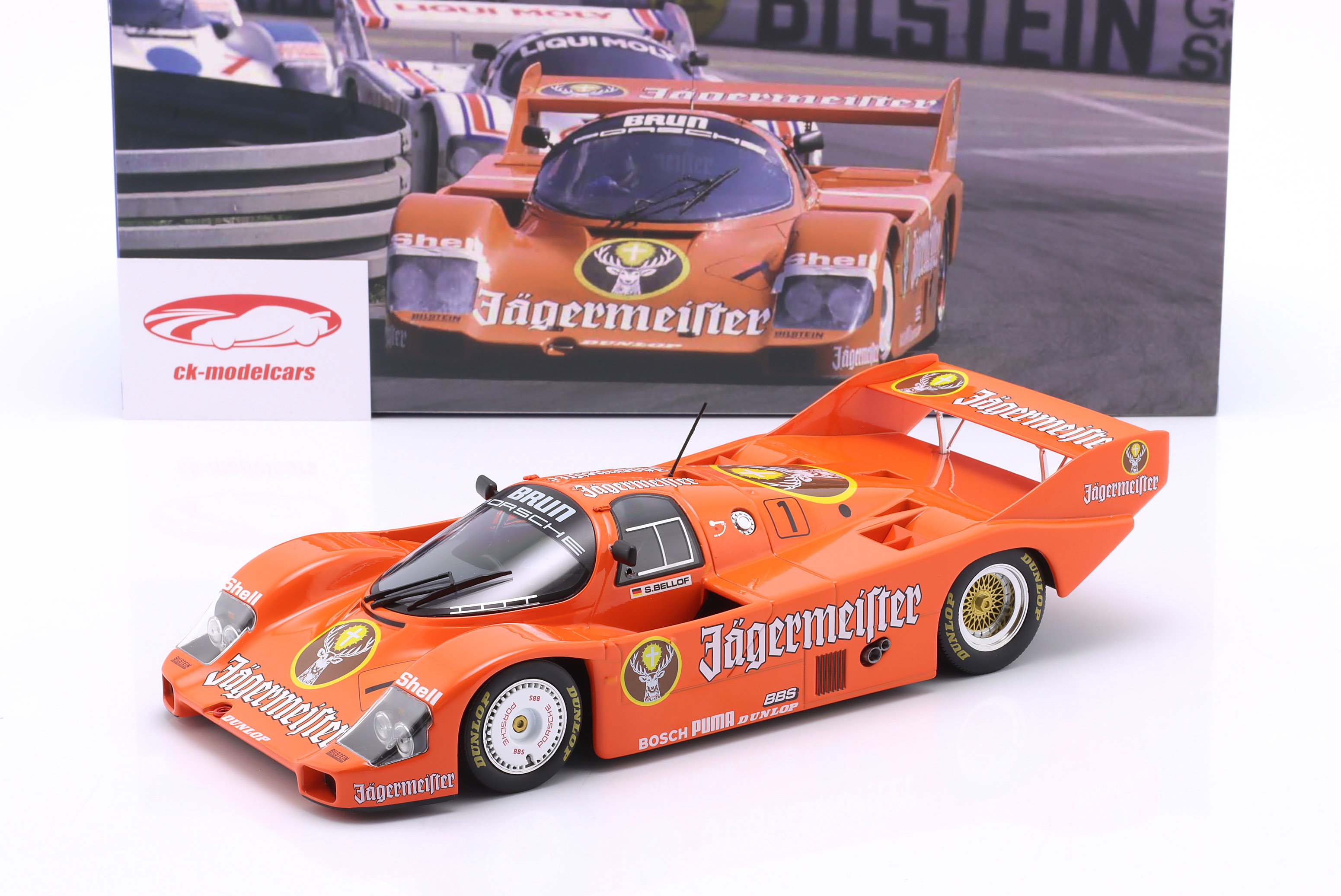 ★ブルン ポルシェ 956★S.ベロフ★1984 DRM ノリスリンク★1/43 ☆ブルン ポルシェ 956☆S.ベロフ☆1984 DRM ノリスリンク☆1/43