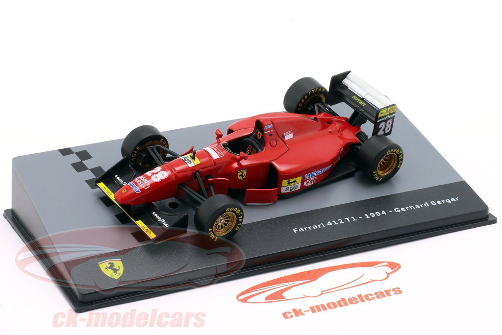Altaya 1:43 Gerhard Berger Ferrari 412T1 #28 Formula 1 1994