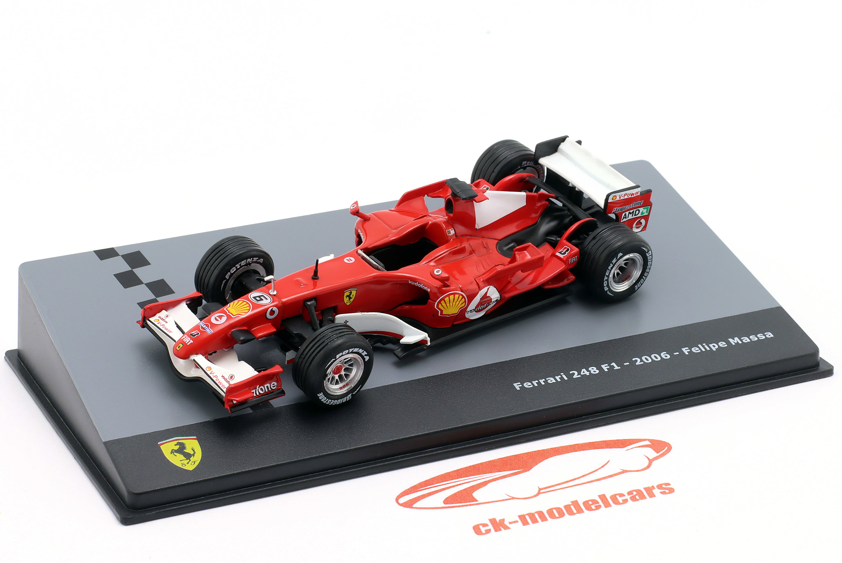 Altaya 1:43 Felipe Massa Ferrari 248 F1 #6 Formula 1 2006