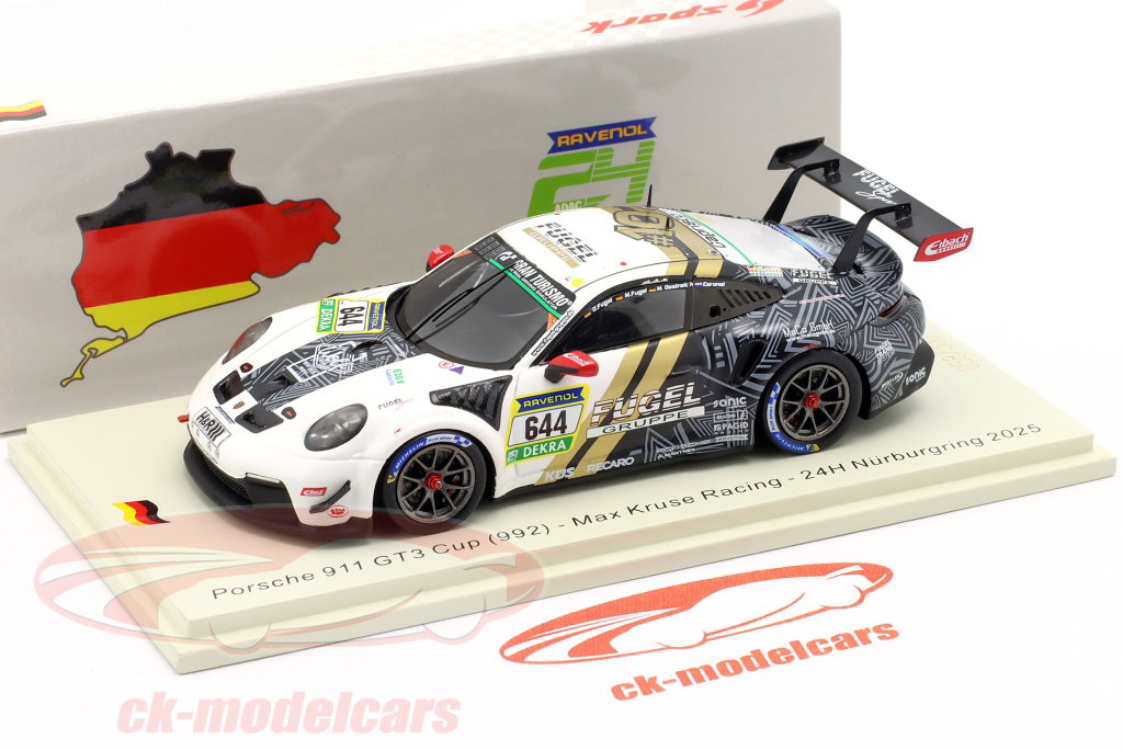 Spark 1:43 Porsche 911 GT3 Cup #644 24h Nürburgring 2025 Max Kruse
