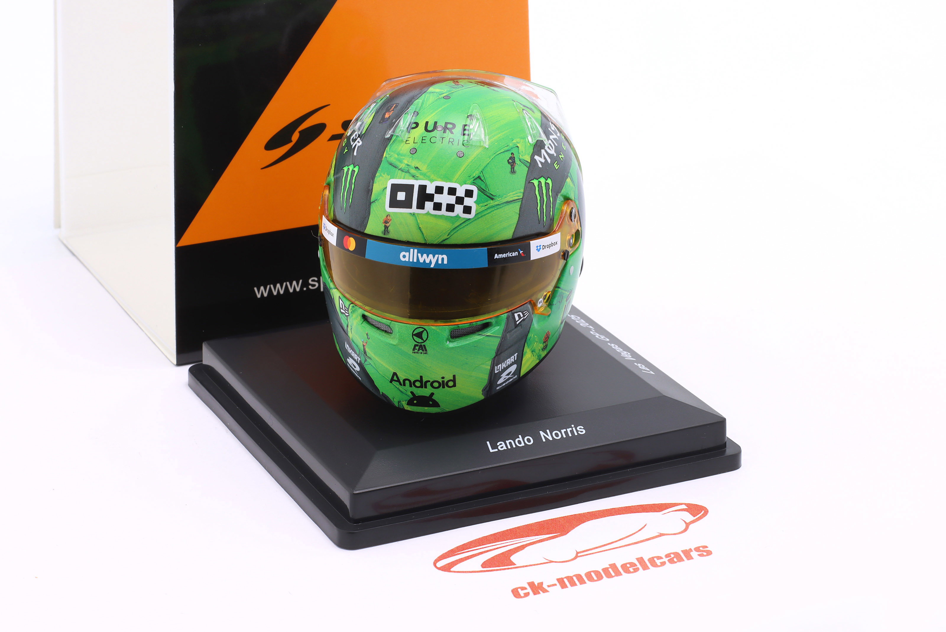 Spark 1:5 Lando Norris McLaren #4 Las Vegas GP Formula 1 World
