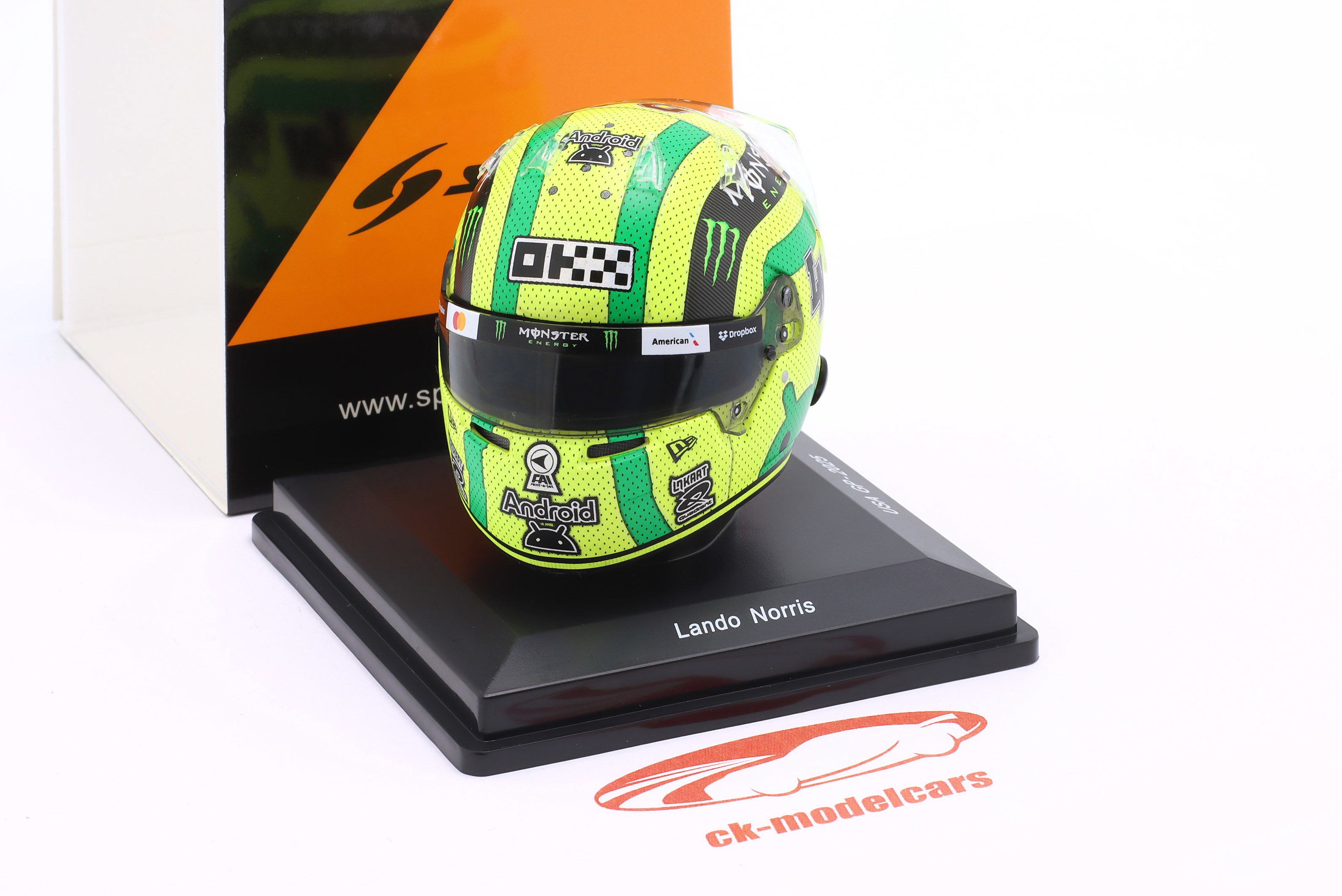 Spark 1:5 Lando Norris McLaren #4 2nd USA GP Formula 1 World