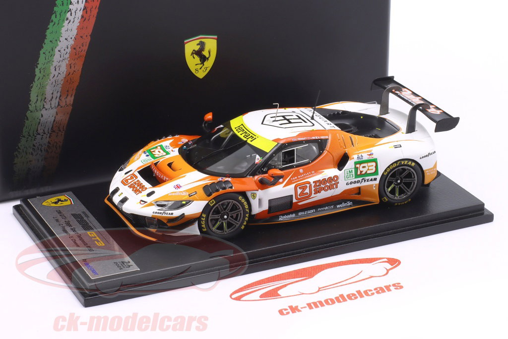 LookSmart 1:43 Ferrari 296 GT3 #193 24h LeMans 2025 Ziggo Sport