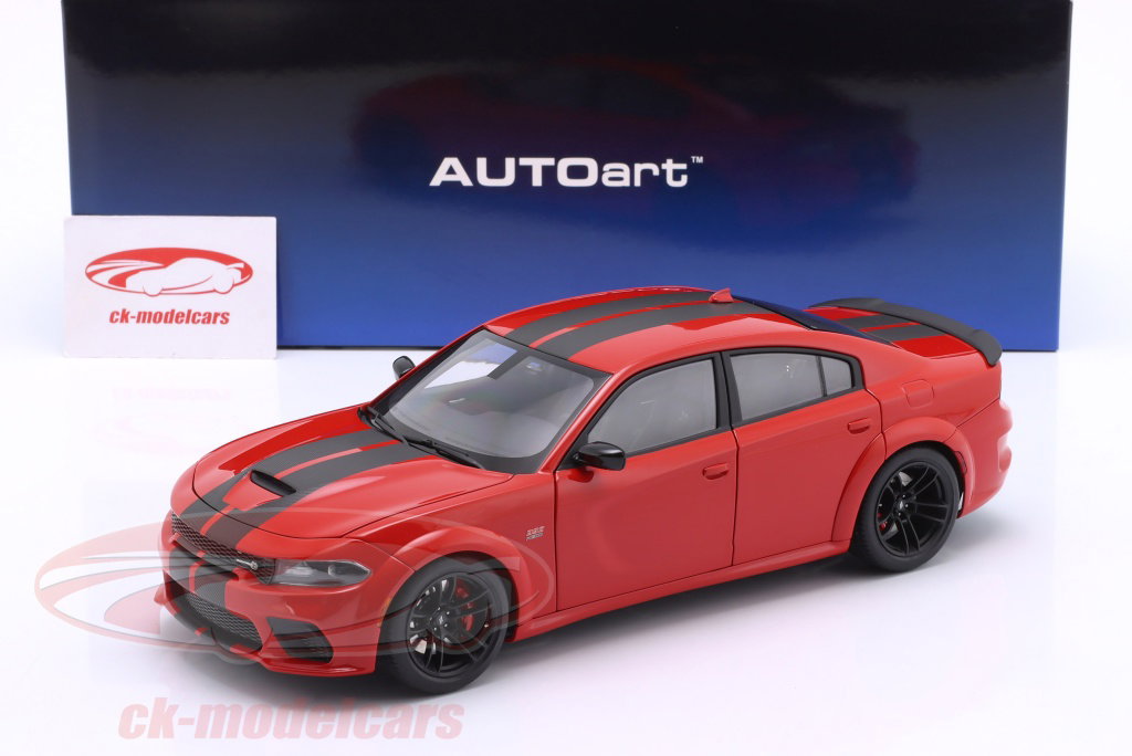 AUTOart 1:18 Dodge Charger Scat Pack Widebody red 71759 model car