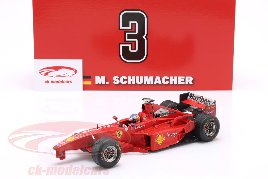 WERK83 1:18 Michael Schumacher Ferrari F300 3 Wheeler #3 Бельгия