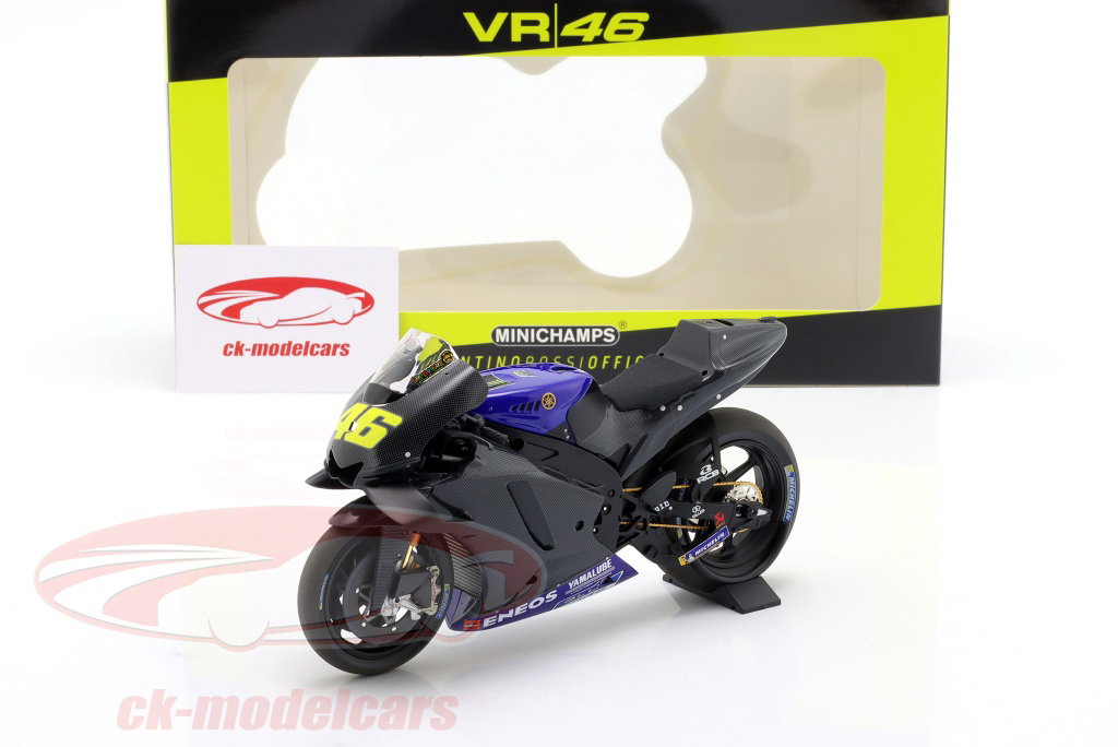 MINICHAMPS 1/12 ヤマハ YZR-M1 YAMAHA MOTOGP Minichamps 1:12 Valentino Rossi Yamaha YZR-M1 #46 test Brno Moto