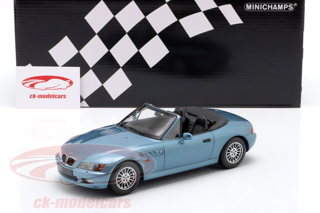 Minichamps 1:18 BMW Z3 Roadster 建造年份1997 浅蓝色金属155024130